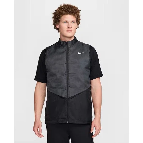 Nike Therma-Fit ADV Repel Golf Vest Black Anthracite Men’s Sz Medium FQ0447-010 - Picture 5 of 11